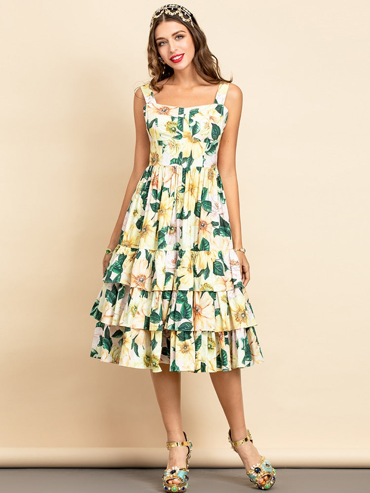 adelie midi dress CASSIE OPEN BACK DRESS- TIGER PINK & LIME – Adelie Pengu